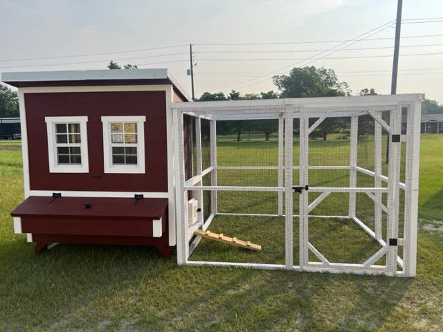 Wooden 8 Ft. Chicken Run (8’W X 8’L X 6’3”H) - Image 8