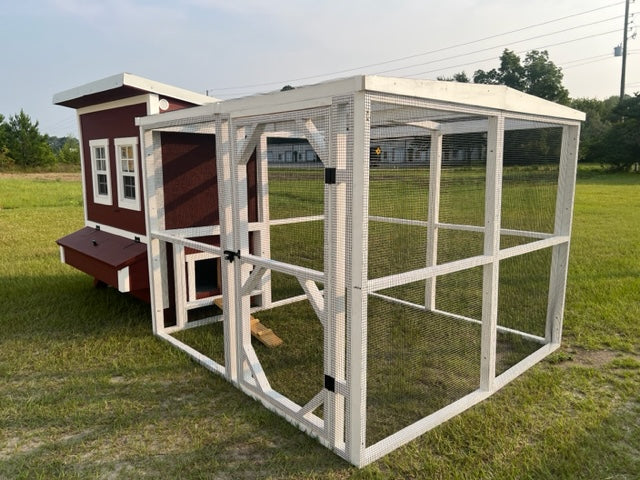 Wooden 8 Ft. Chicken Run (8’W X 8’L X 6’3”H) - Image 9