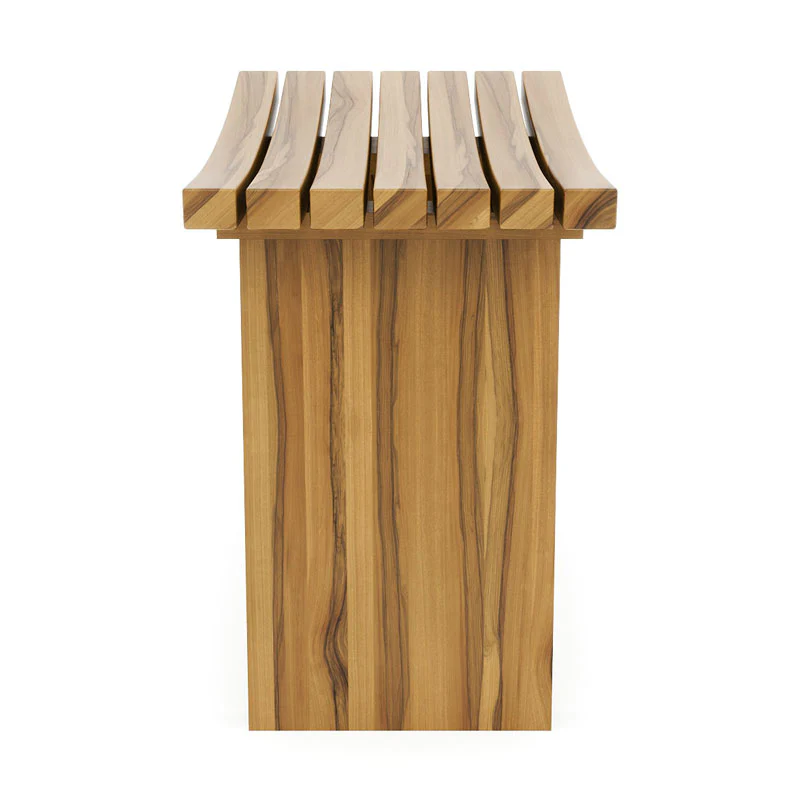 Zapatera Teak Shower Stool - Image 3